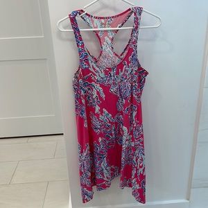 Lilly Pulitzer coral dress